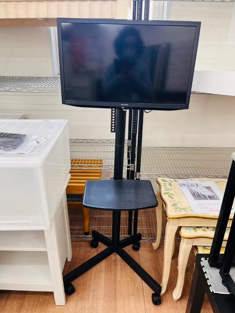 【福岡市限定】台付24型テレビ シャープ 2024年 【安心の3ヶ月保証】