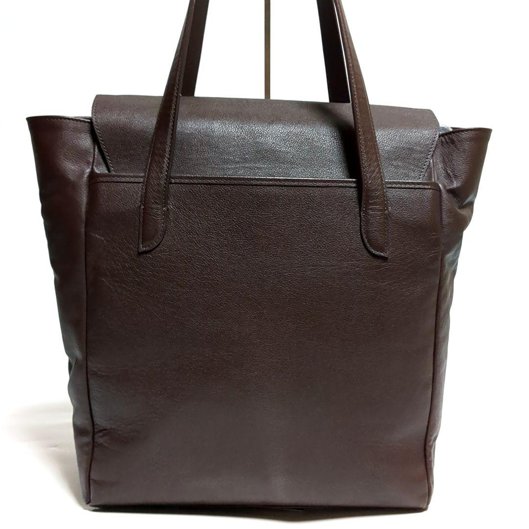 ✨美品✨ウォームスクラフツマニュファクチャートートバッグ ブラウン ホースレザー