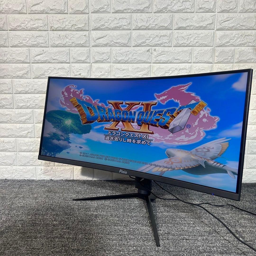 Pixio PCモニター ディスプレイ PXC348C 2023年製 A039