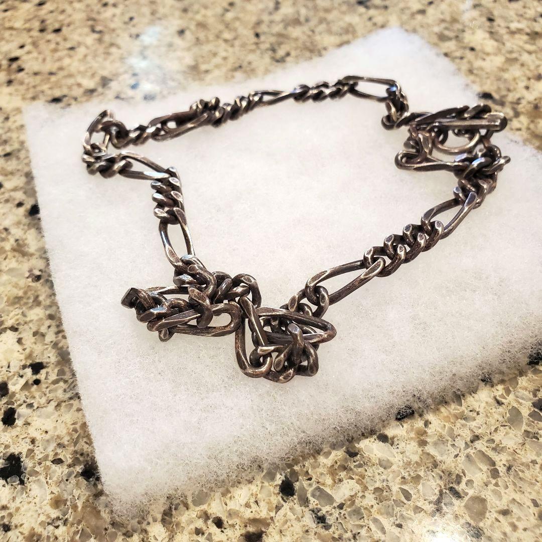 PRY プライ アンティーク シルバー チェーン ネックレス