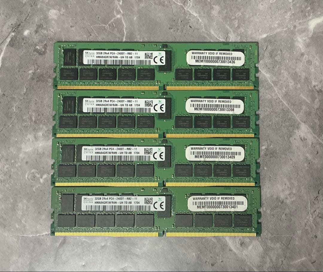 メモリー SK hynix 128GB DDR4-2400 ECC RDIMM