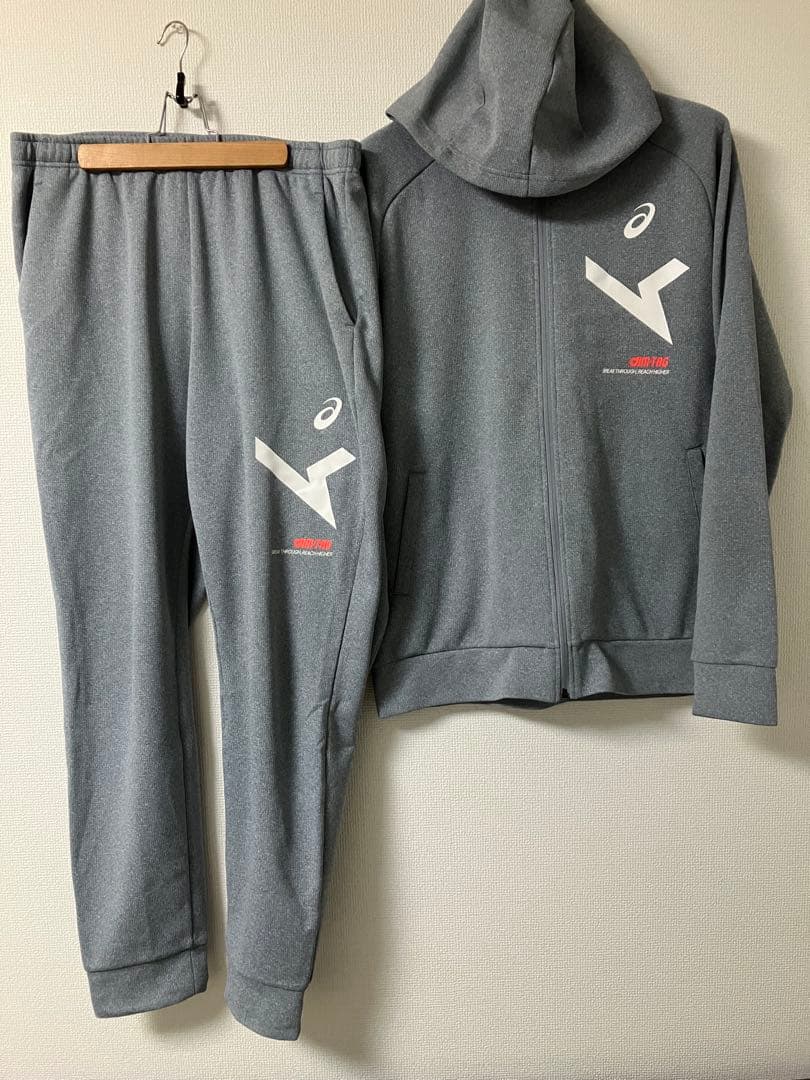 【美品】アシックスasics 3XL 上下　セットアップジャージ