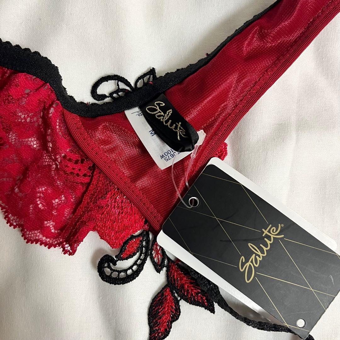 ワコール/サルート GTJ675 新品タグ付 ガーターM レッド