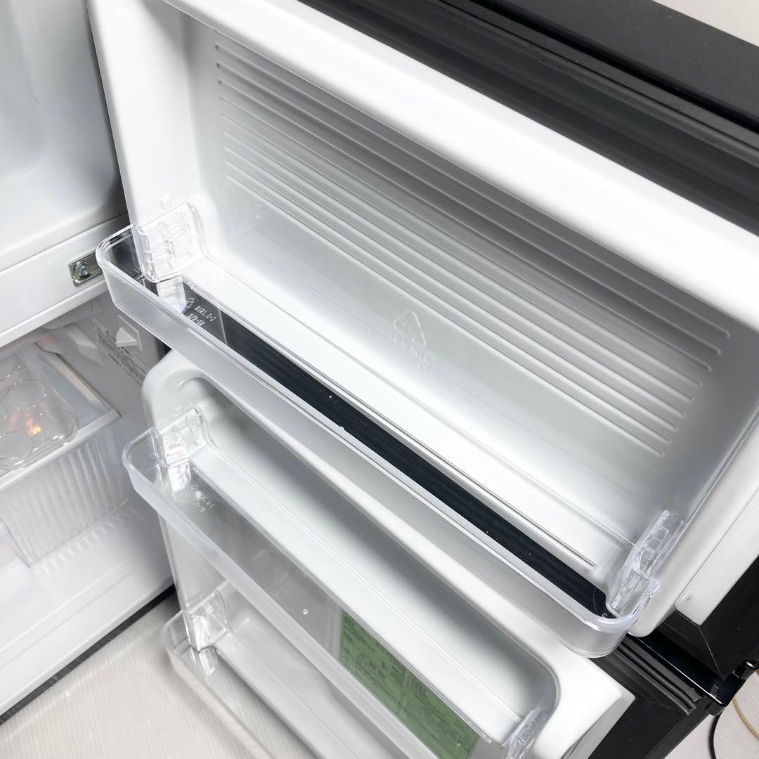 美品 コンフィー 小型冷蔵庫 RCT90BL 2023年製 90L 一人暮らし