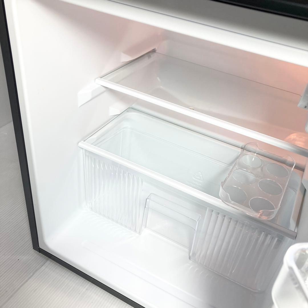 美品 コンフィー 小型冷蔵庫 RCT90BL 2023年製 90L 一人暮らし