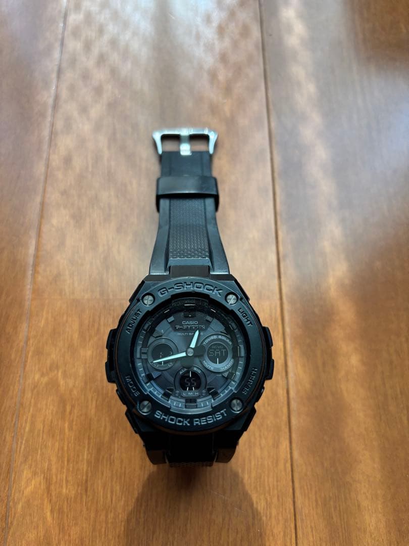 G-SHOCK G-STEEL GST-W300Gブラック アナデジ※美品