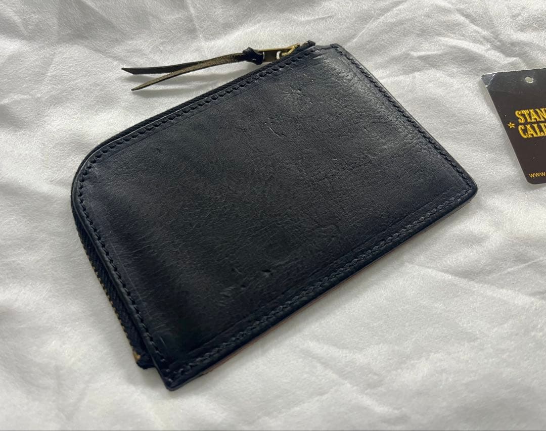 スタンダードカリフォルニア BUTTON WORKS × SDレザー ウォレット
