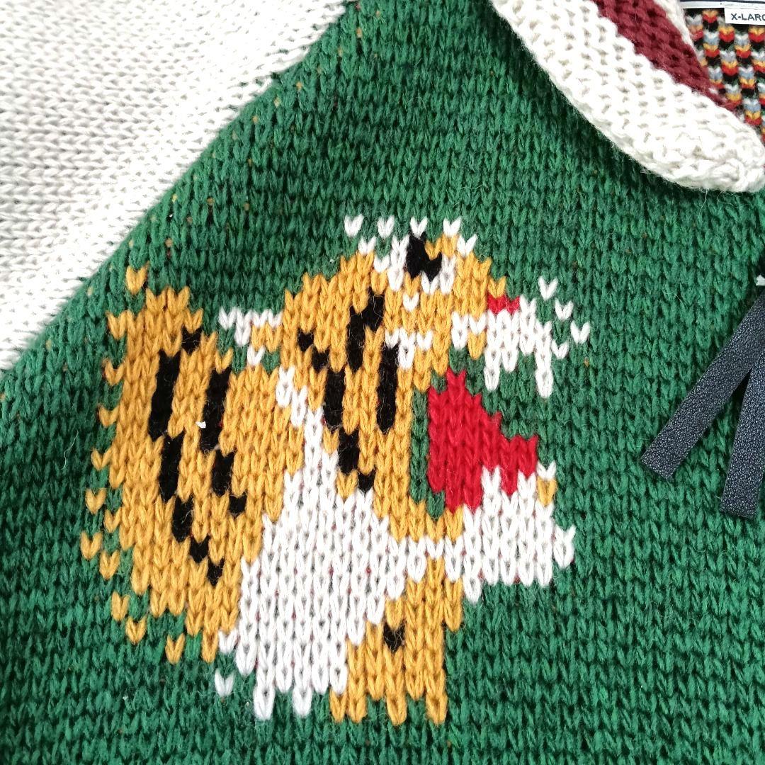 新品タグ付 HOUSTON カウチン ニット スカジャン スーベニア 22234