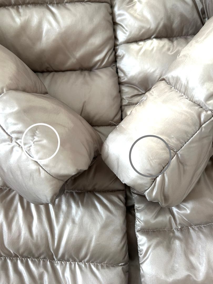 HERNO ヘルノ　ロングダウンジャケット　グレージュ　42サイズ レディースL