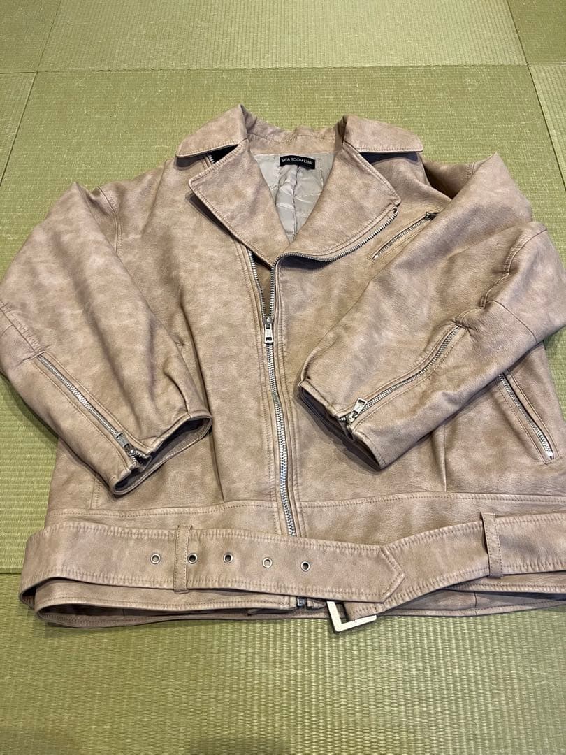 searoomlynn vintage ECOレザーBIG ライダース