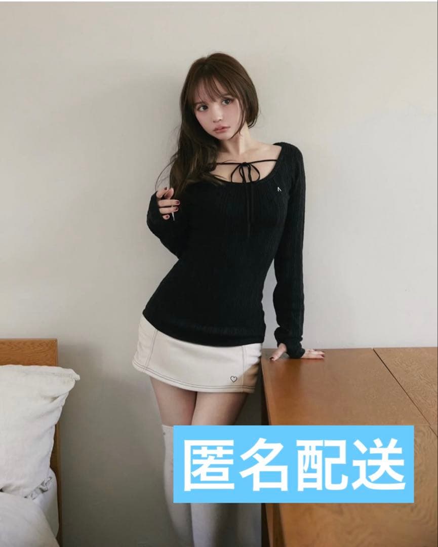 【最終値下げ】andmary Regina cable mini dress