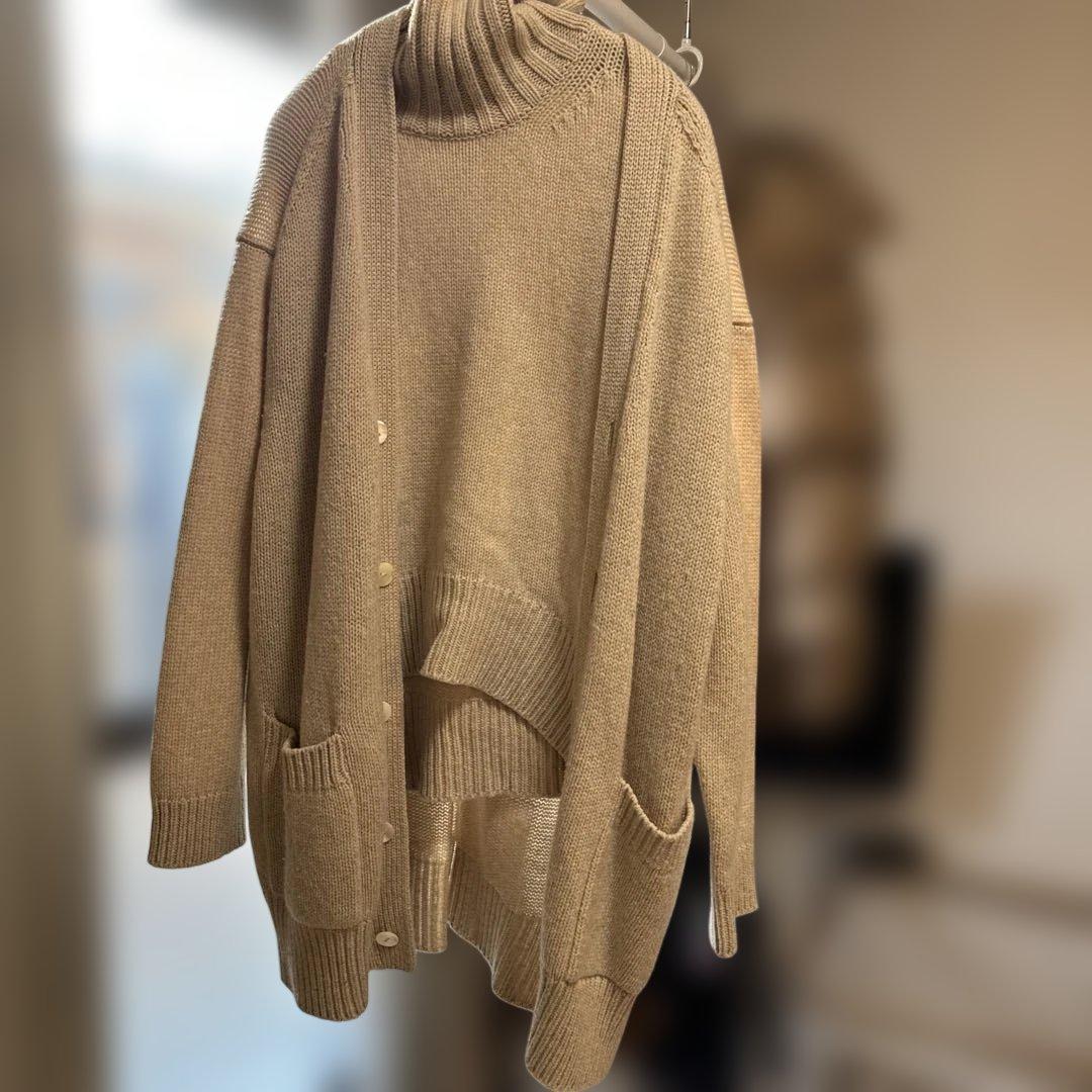 GALERIE VIE ギャルリーヴィー　ファインウール　ニット カーディガン