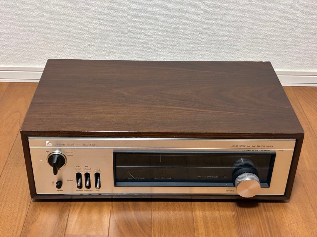 『美品』LUXMAN T-300V FM/AMチューナー