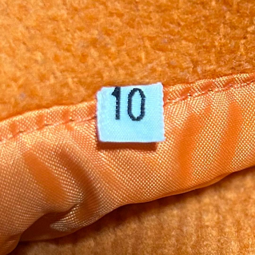 オールドイングランド ダッフルコート ヘリンボーン オレンジ L相当