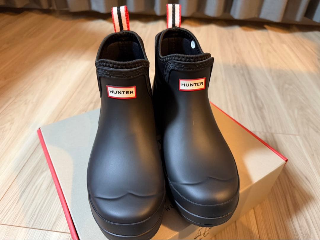 ハンター チェルシー ネオプレン ブーツ wfs3020 黒