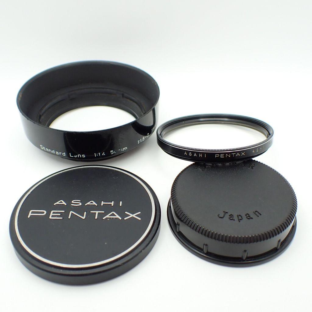 PENTAX S-M-C TAKUMAR 50mm f1.4 純正付属品付き