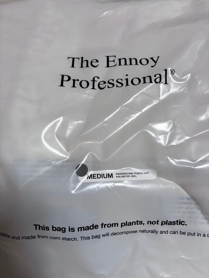 The Ennoy Professional フリースベスト M グレー