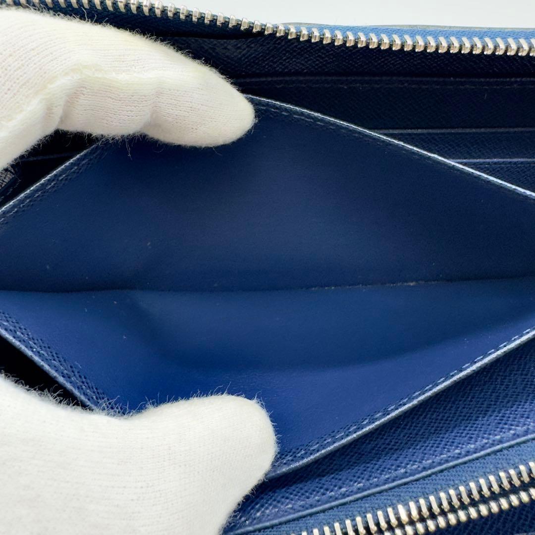 【値段交渉可能！】ルイヴィトン ジッピーウォレット エピ ネイビー