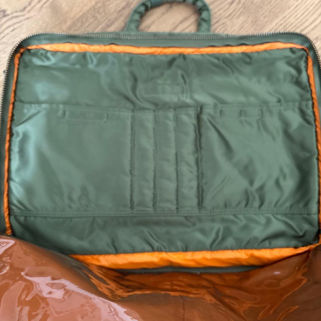 レア美品　PORTER 3WAYビジネスバッグ オリーブグリーン