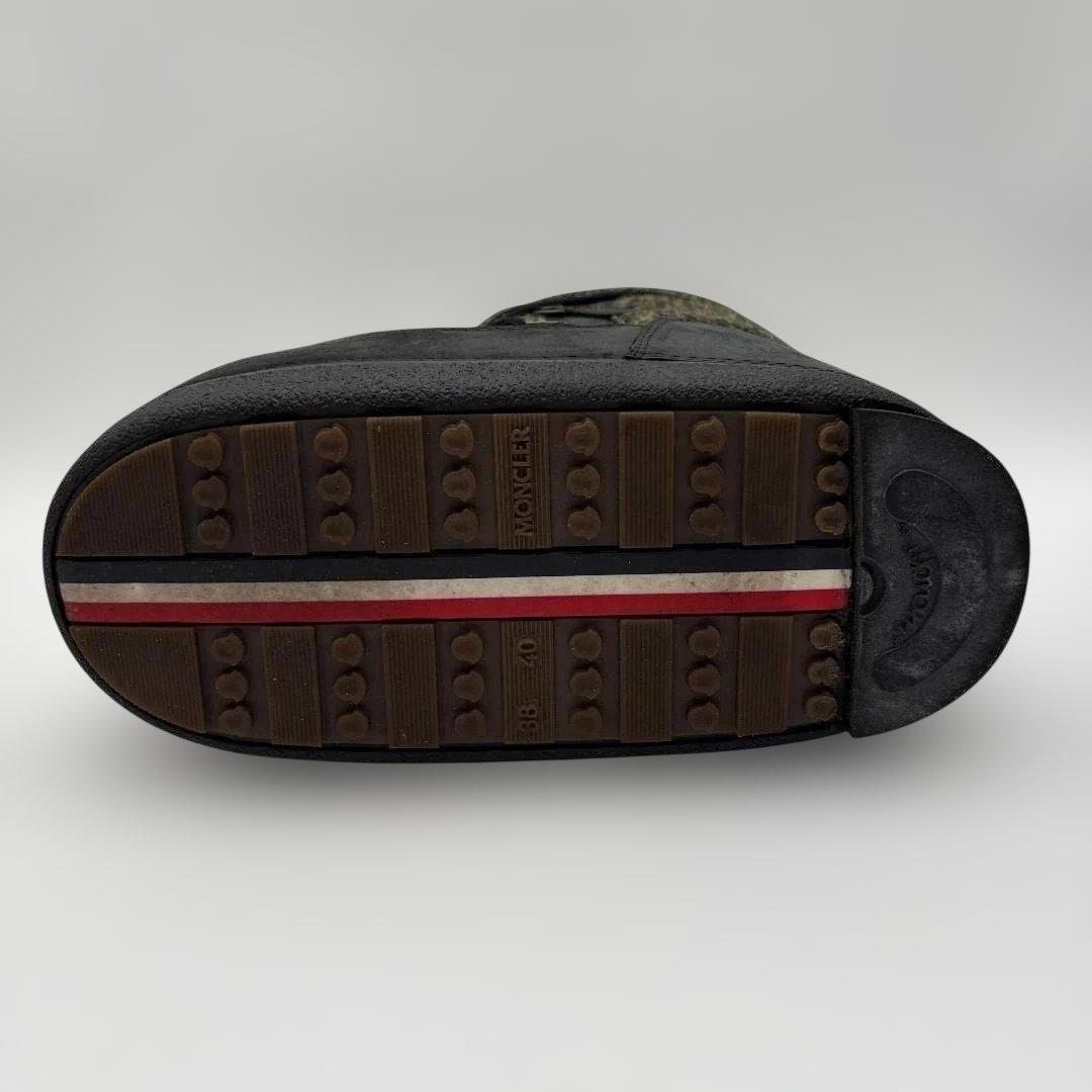 【美品】MONCLER モンクレール　ブーツ 24.5cm