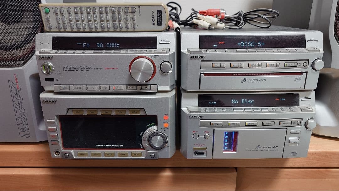 SONY DHC-MD777 ミニコンポセット