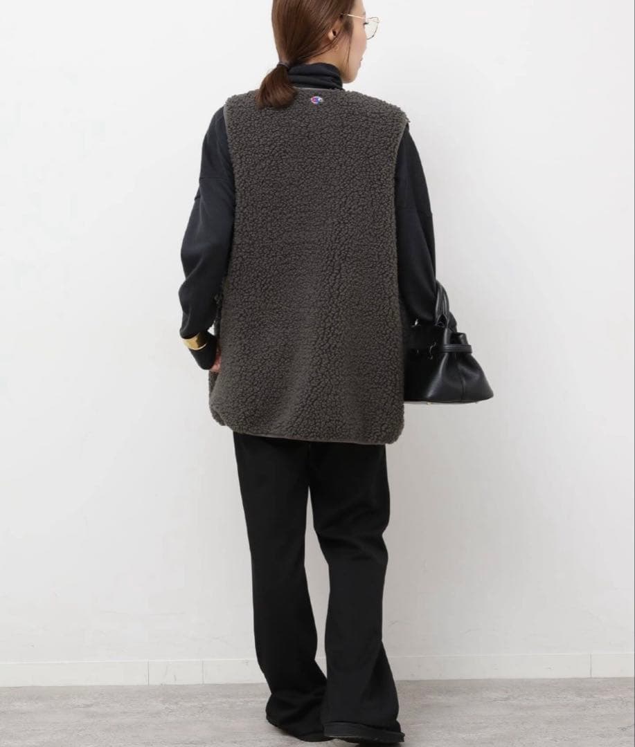 レリューム⭐︎別注チャンピオンボアフリースベスト