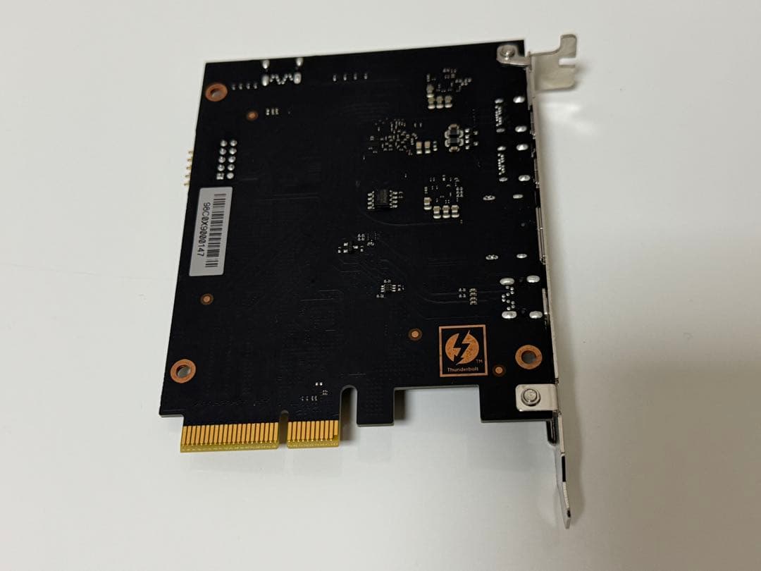 ASUS AsRock Thunderbolt PCIe 拡張カード