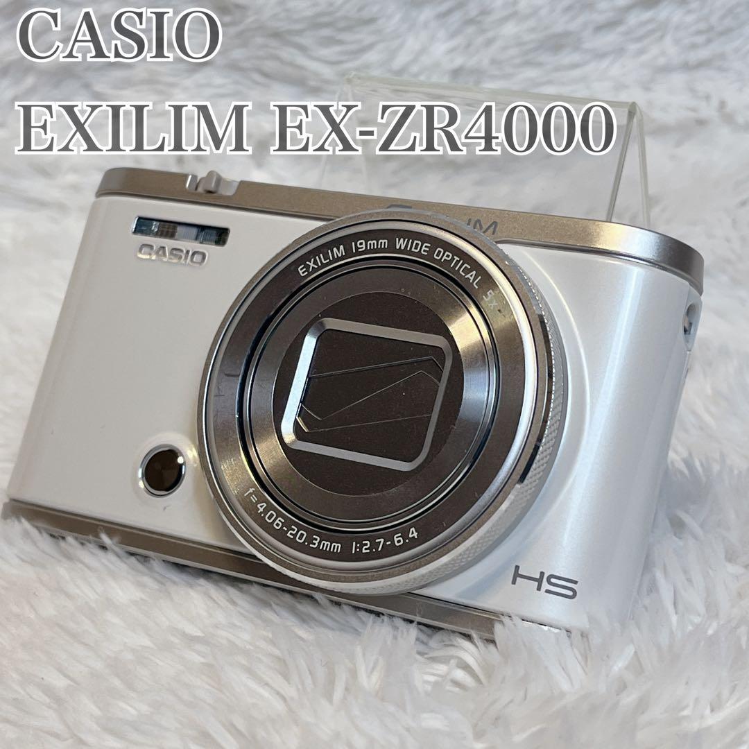 【美品】CASIO EXILIM EX-ZR4000 エクシリム 光学機器　付属