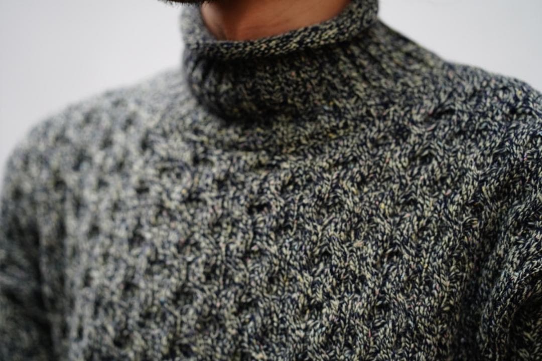 julien david ハイネック ウールニット セーター カシミア