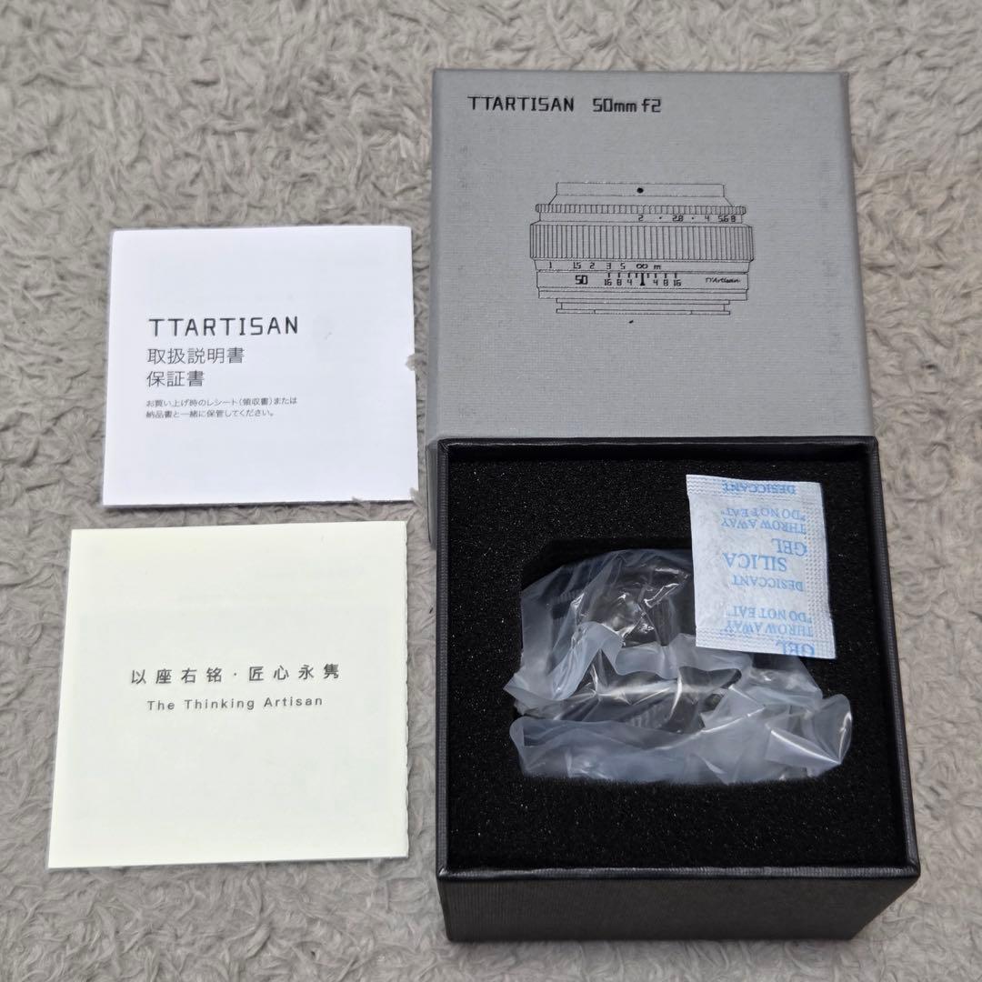 ttartisan 50mm f2 Lマウント 中古美品