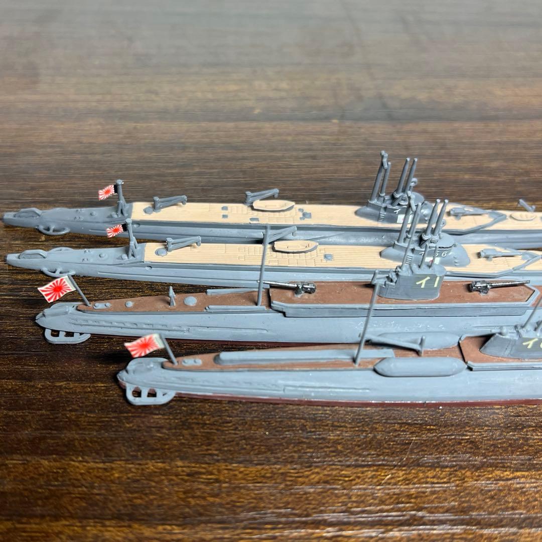 1/700 日本海軍　潜水母艦　平安丸　潜水艦　伊1・6・56・60
