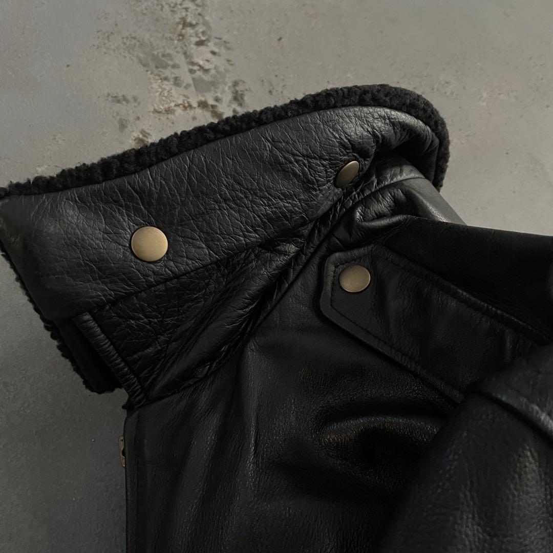 type G-1”durability“牛革“bomber jacket