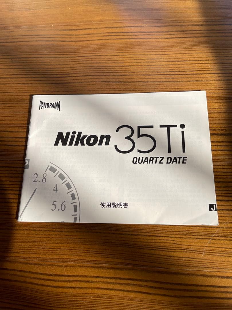 【完動品】Nikon ニコン 35Ti 35㎜コンパクトフィルムカメラ
