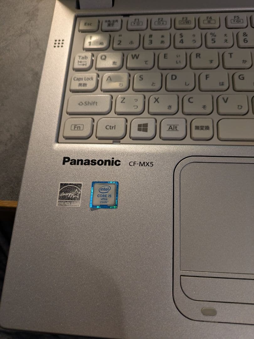 Panasonic Let's note シルバー CF-MX5 corei5