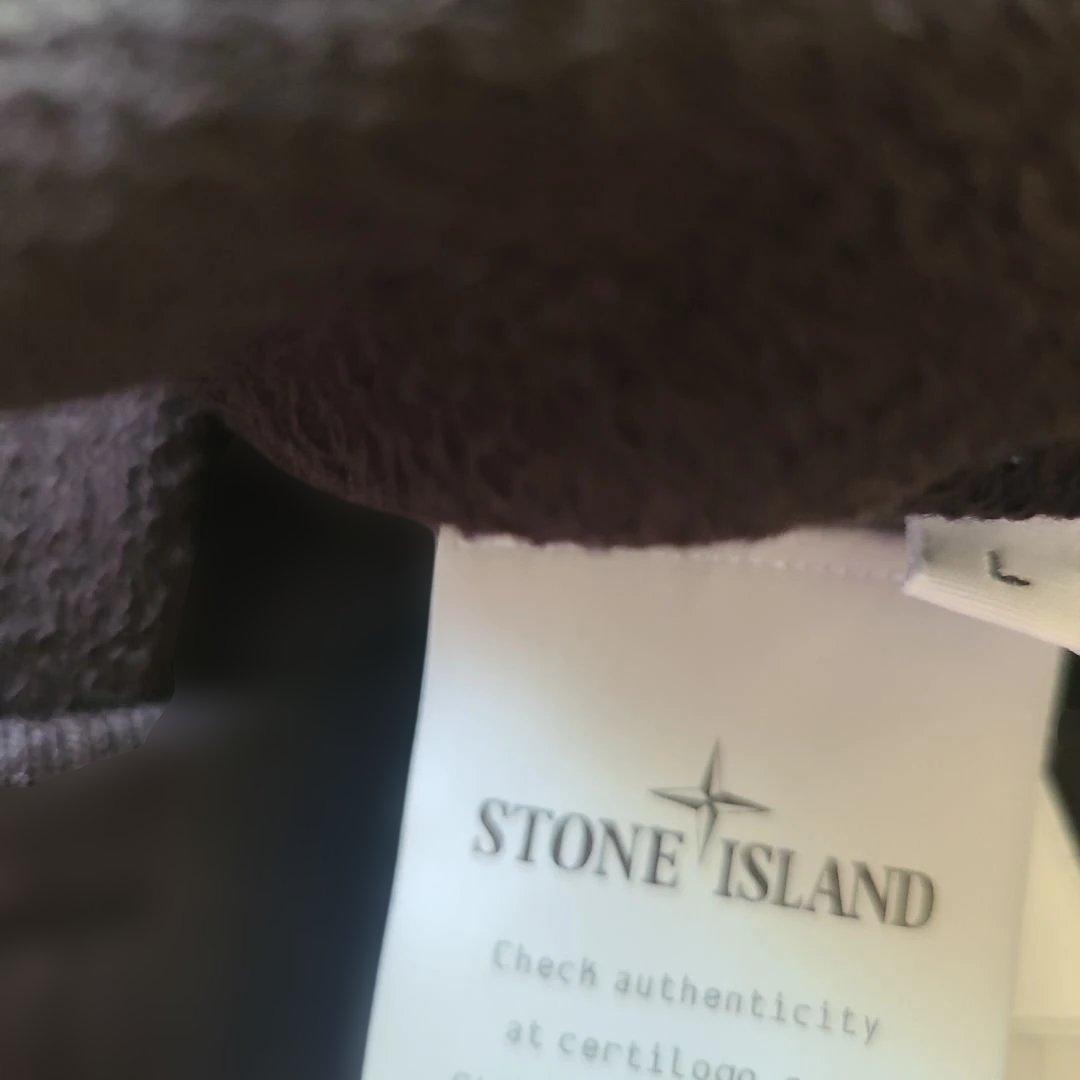 Stone  ストーンアイランド ブラッククルーネックトレーナー L