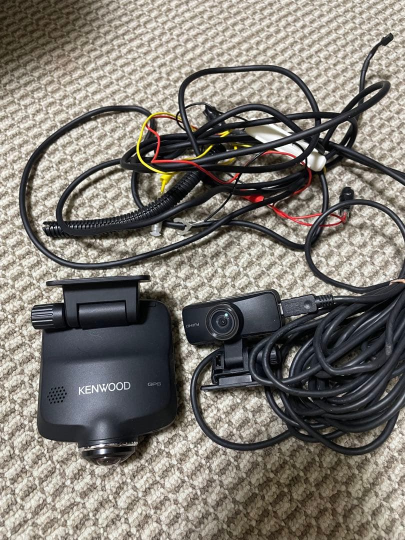 ドラレコ　ケンウッド前後360度