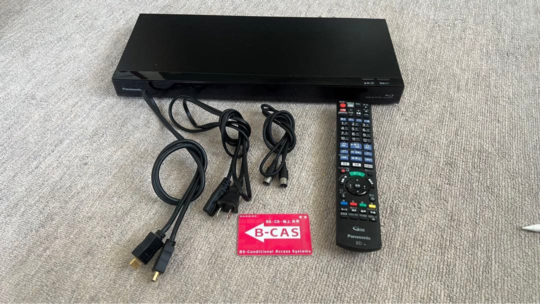 Panasonic DMR-BRW560 ブルーレイプレーヤー 2019年製