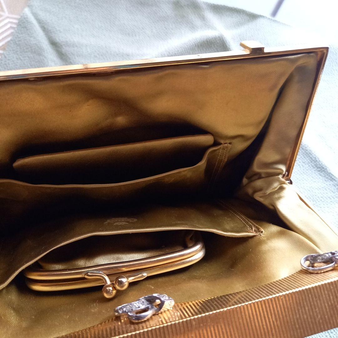 フランス　アンティークビーズ バッグ