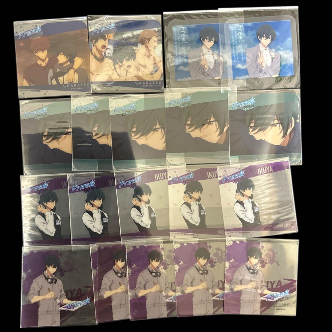 Free! RW夢 FS 桐嶋郁弥 特典コースター 13種 61枚セット