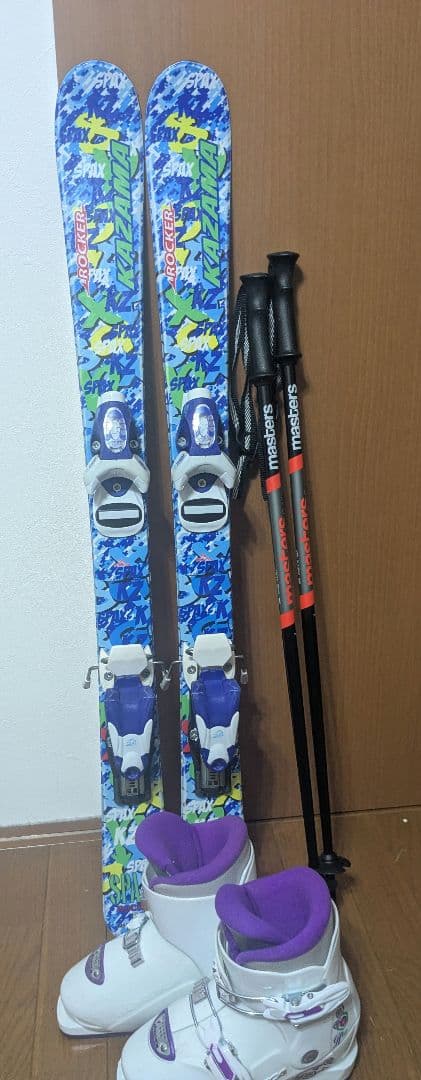 子供用　スキーセット　板　96センチ　ブーツ　19.5センチ