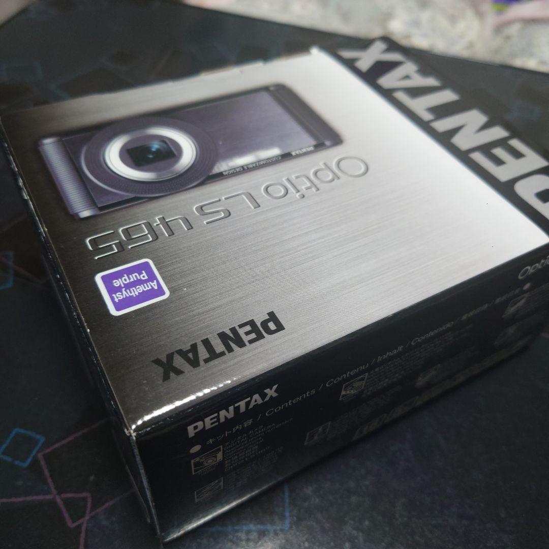 PENTAX Optio LS465 パープル 16MP 5倍ズーム 新品未使用