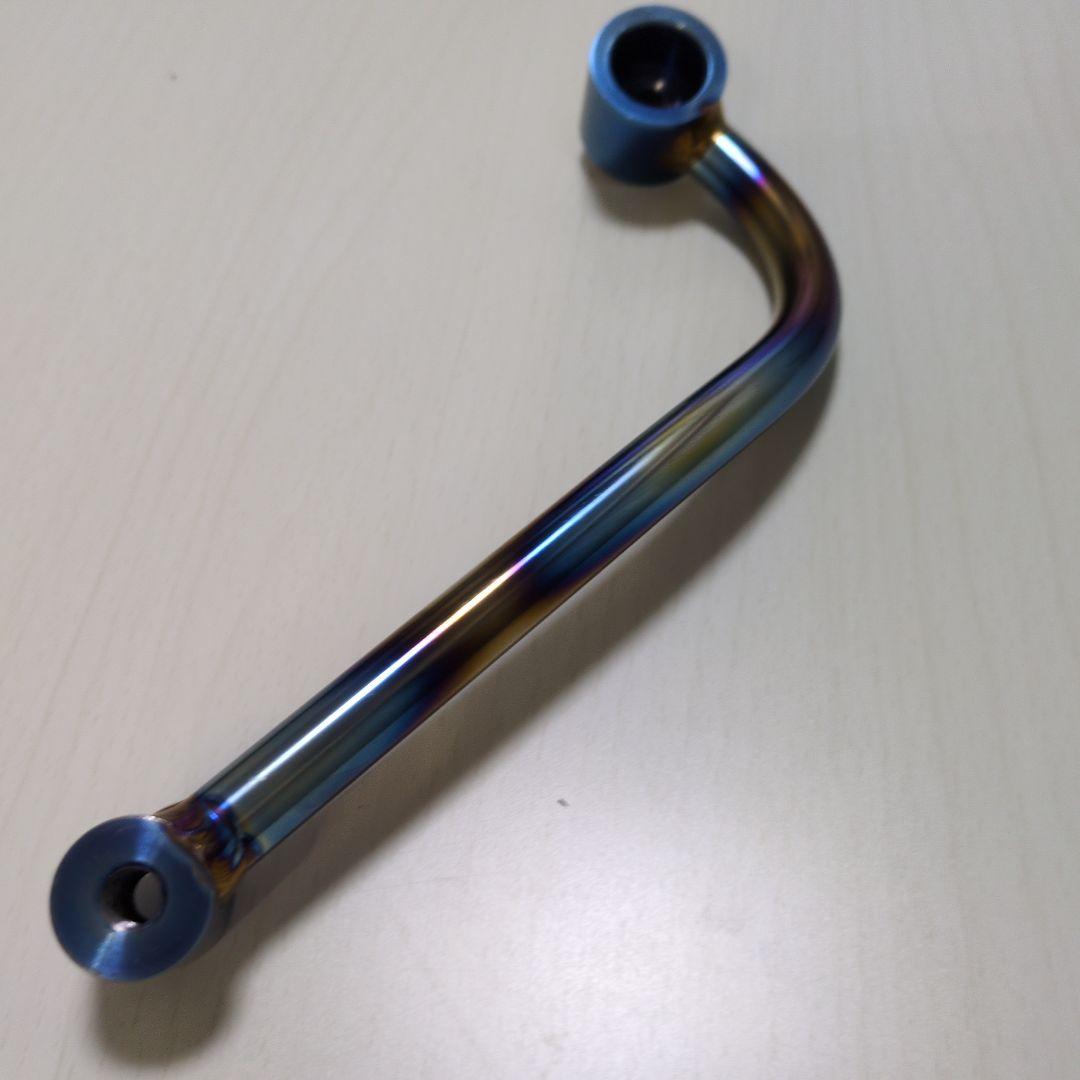 チタン製 バイクマフラーステー