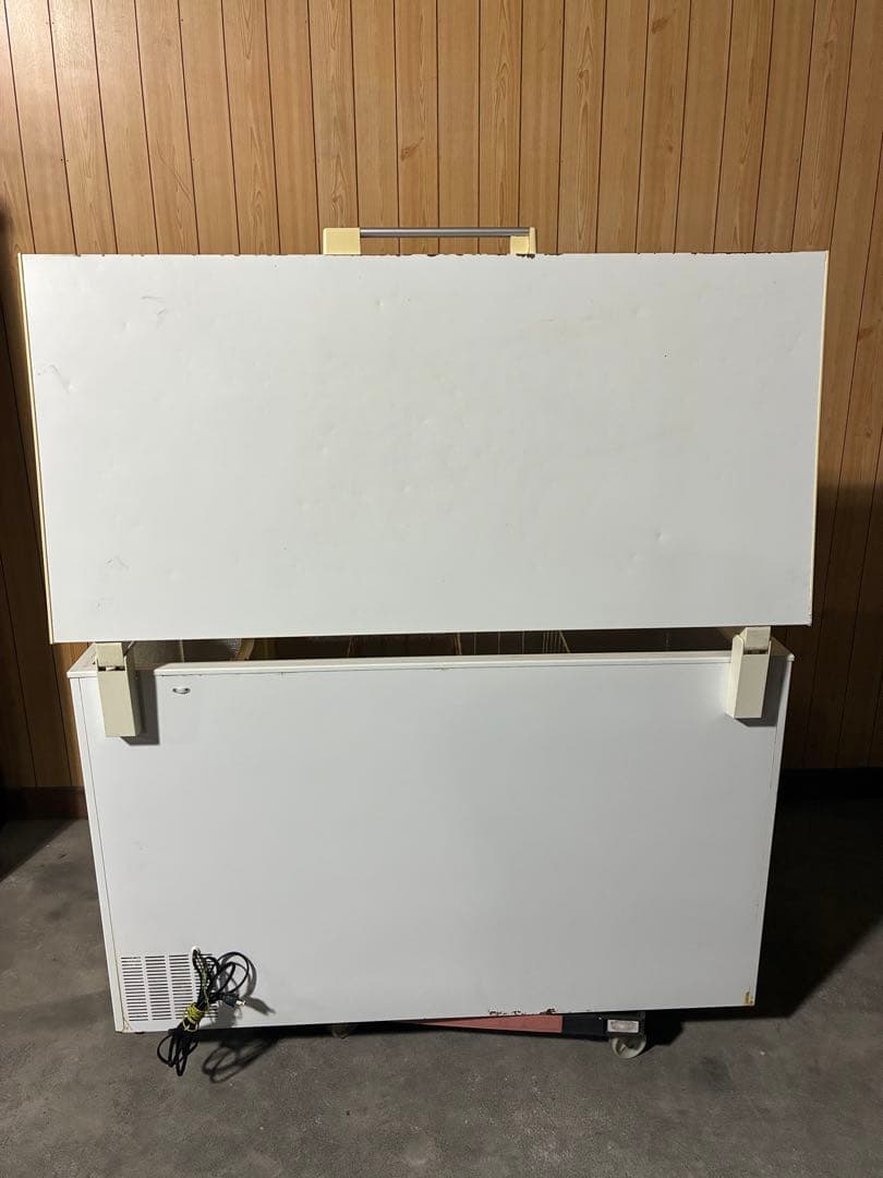 【現地引き取り限定・愛知】ダイレイ チェストフリーザー NPA-396-4