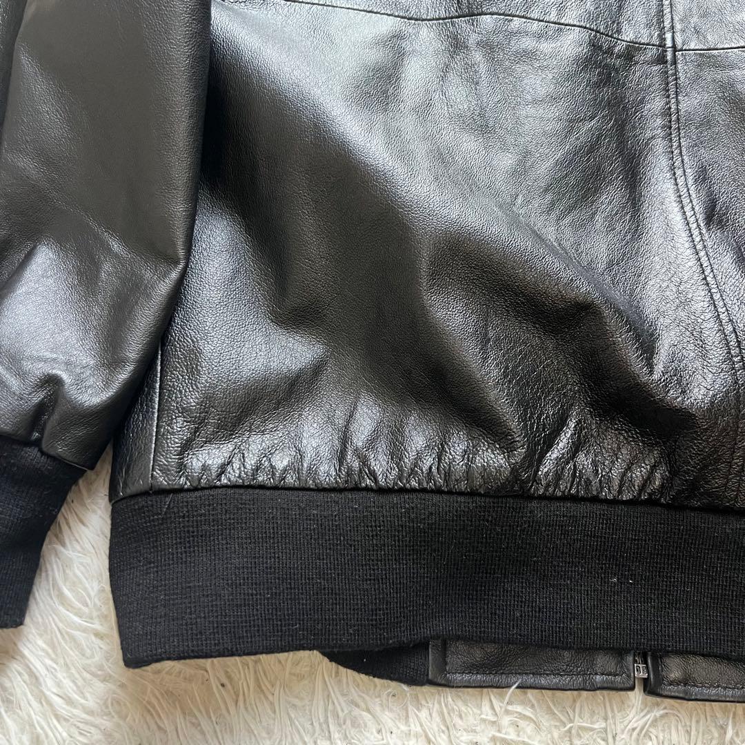 美品！！入手困難！メルセデスベンツ　レザージャケット　本革　ブラック　M