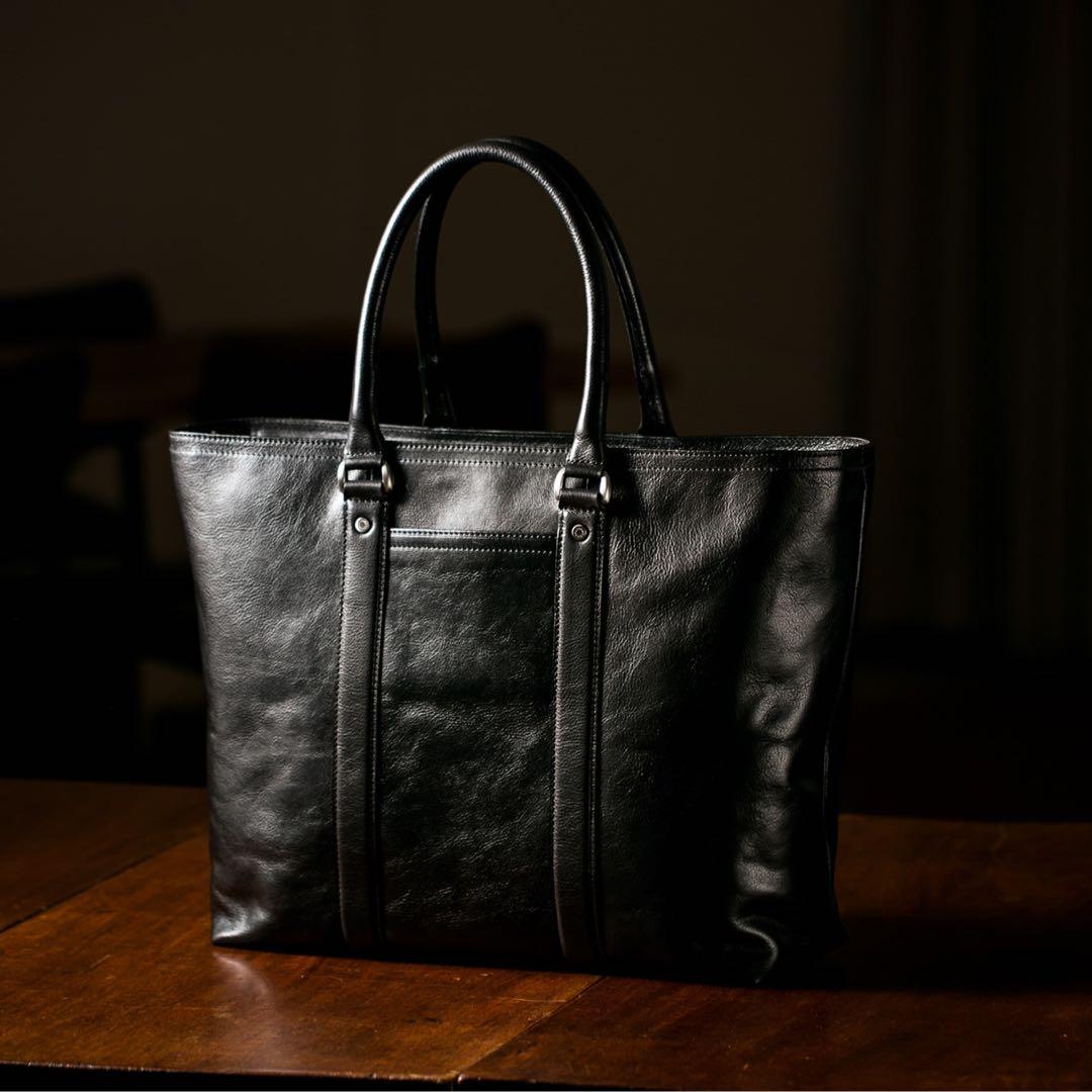 ココマイスター　マットーネガブリエル　トートバッグ　ブラック