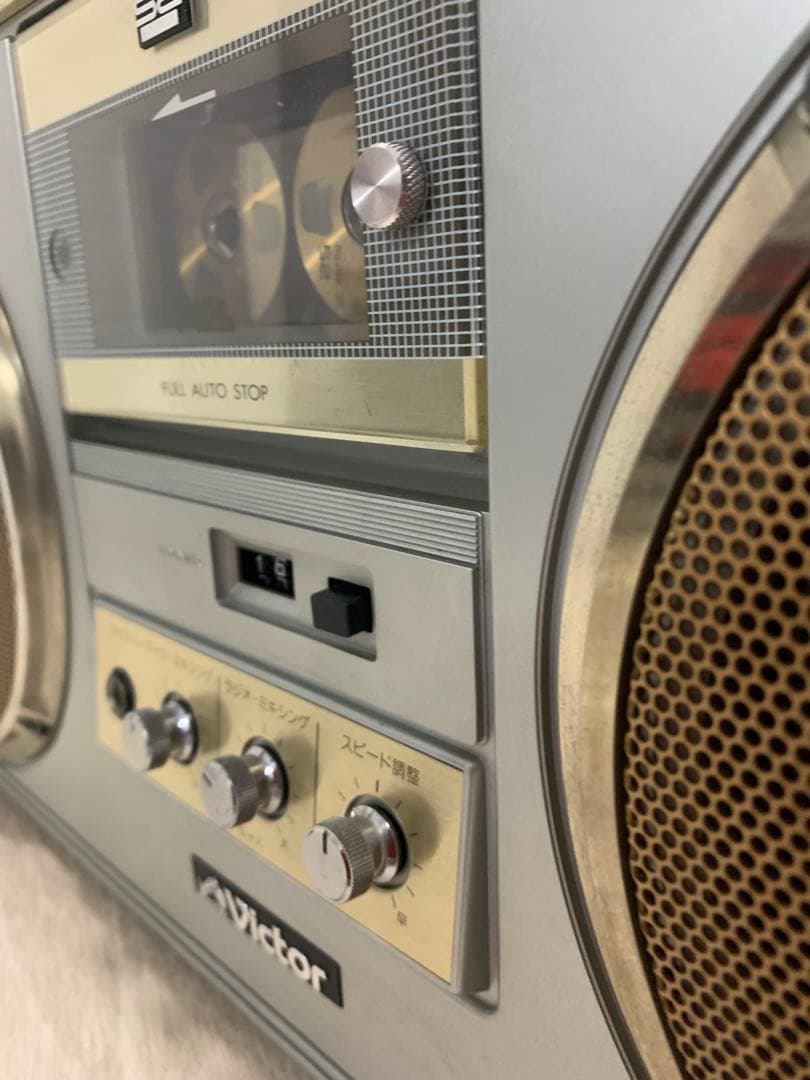 希少美品！ビクター Victor ラジカセ RC-M70GX ゴールド　整備品