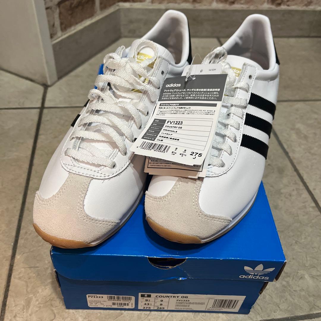 adidas新品タグ付き COUNTRY OG 275