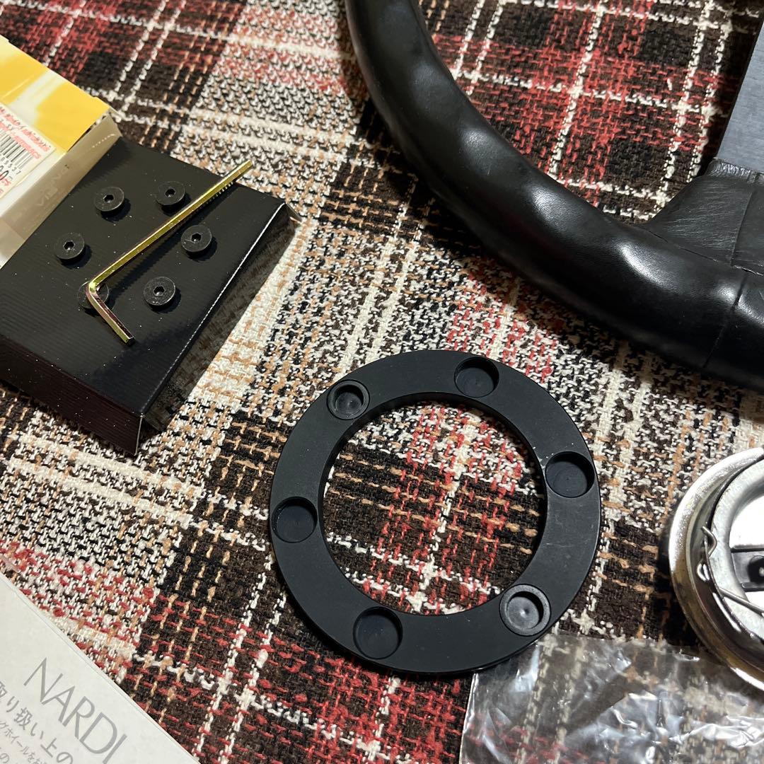 Nardi クラシック 36 ステアリングホイール スポーク ブラック