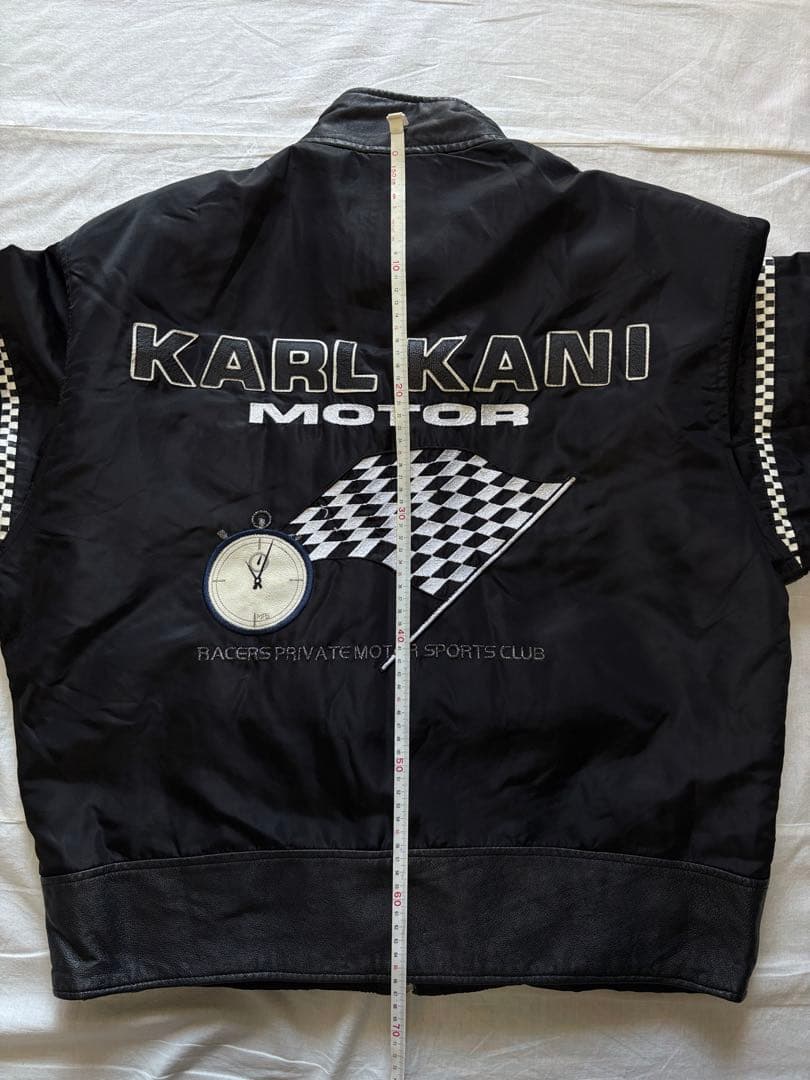 90' KARL KANI Racing Jacket ビンテージ カールカナイ