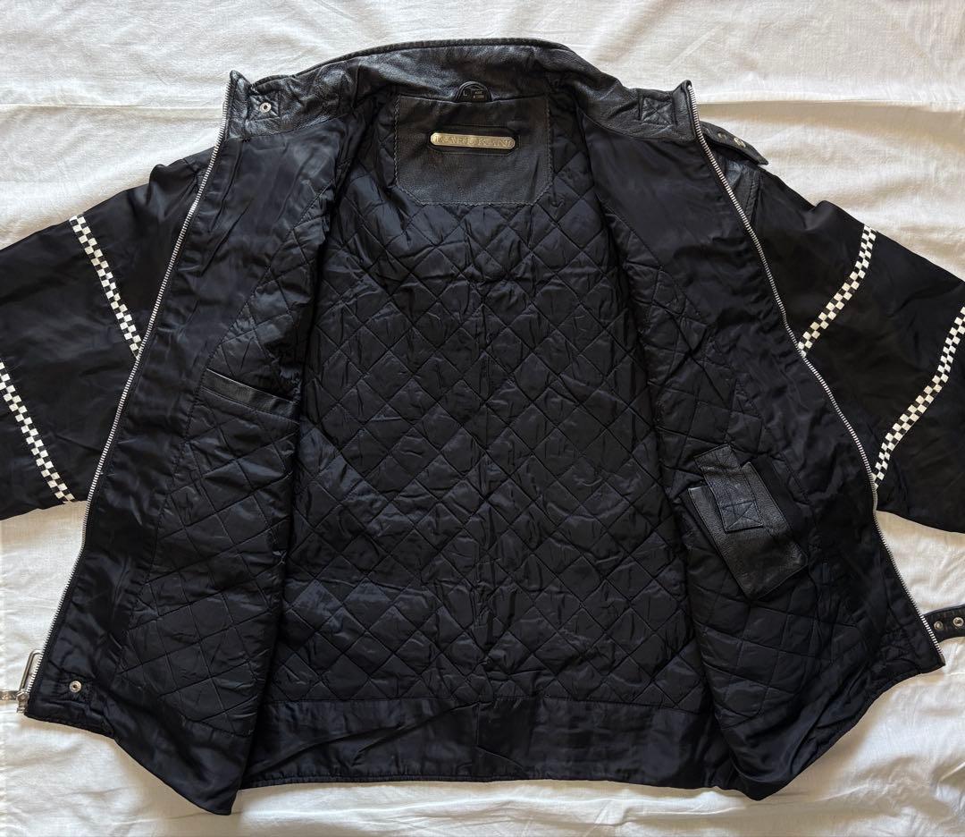 90' KARL KANI Racing Jacket ビンテージ カールカナイ